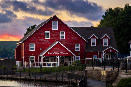 king's wharf theatre outside view