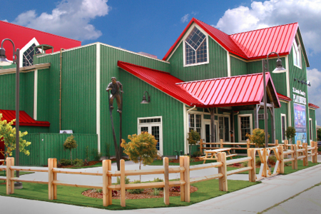 st. jacobs country playhouse outside view